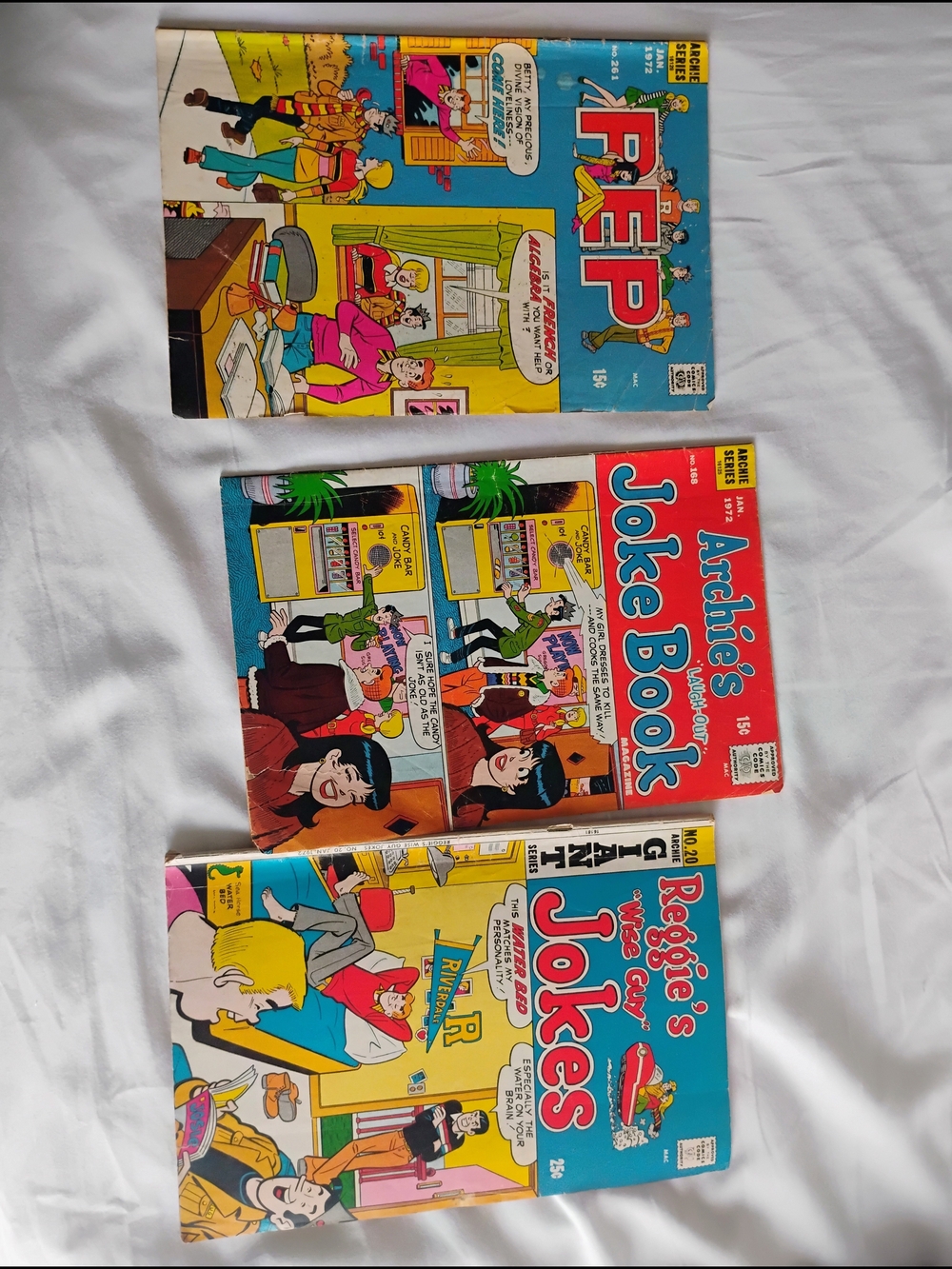 Colorful Vintage 1970s Archie Comics